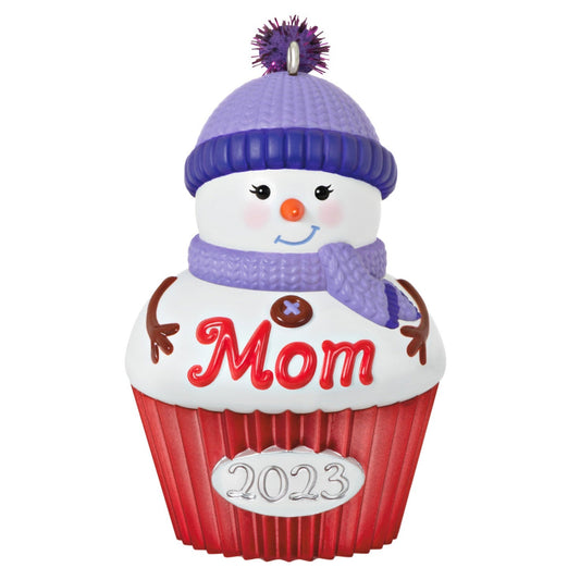 Mom Cupcake, 2023 Keepsake Ornament