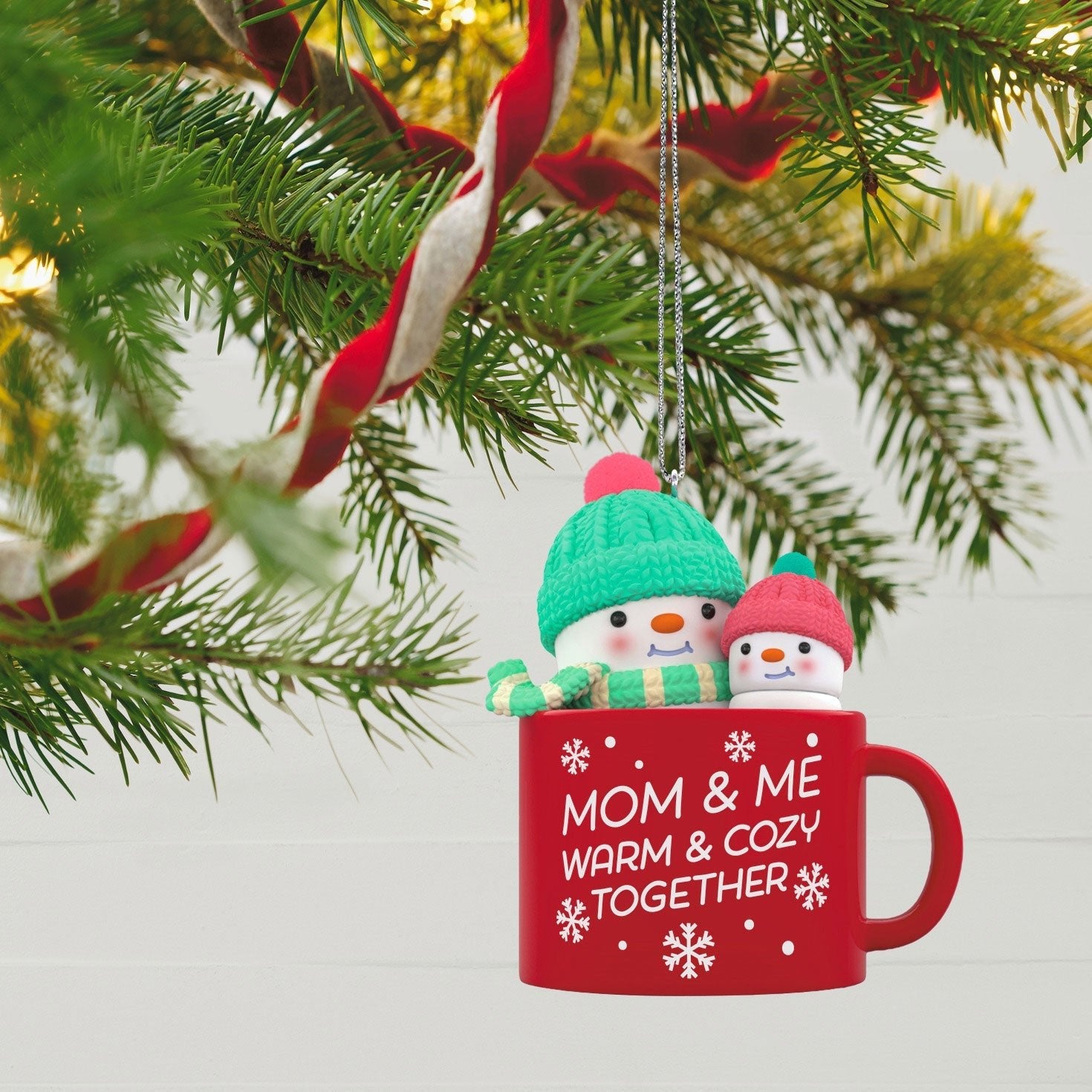 Mom & Me Hot Cocoa Mug, 2023 Keepsake Ornament