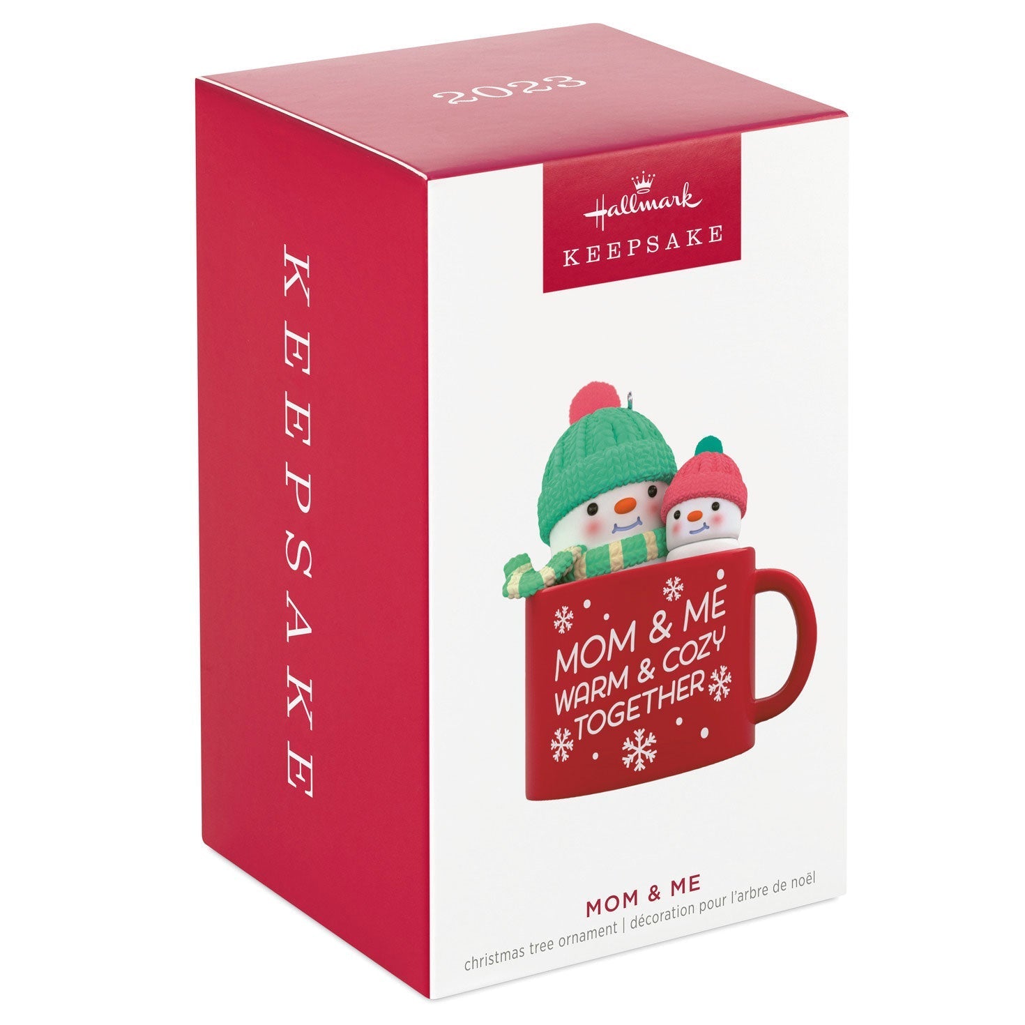 Mom & Me Hot Cocoa Mug, 2023 Keepsake Ornament