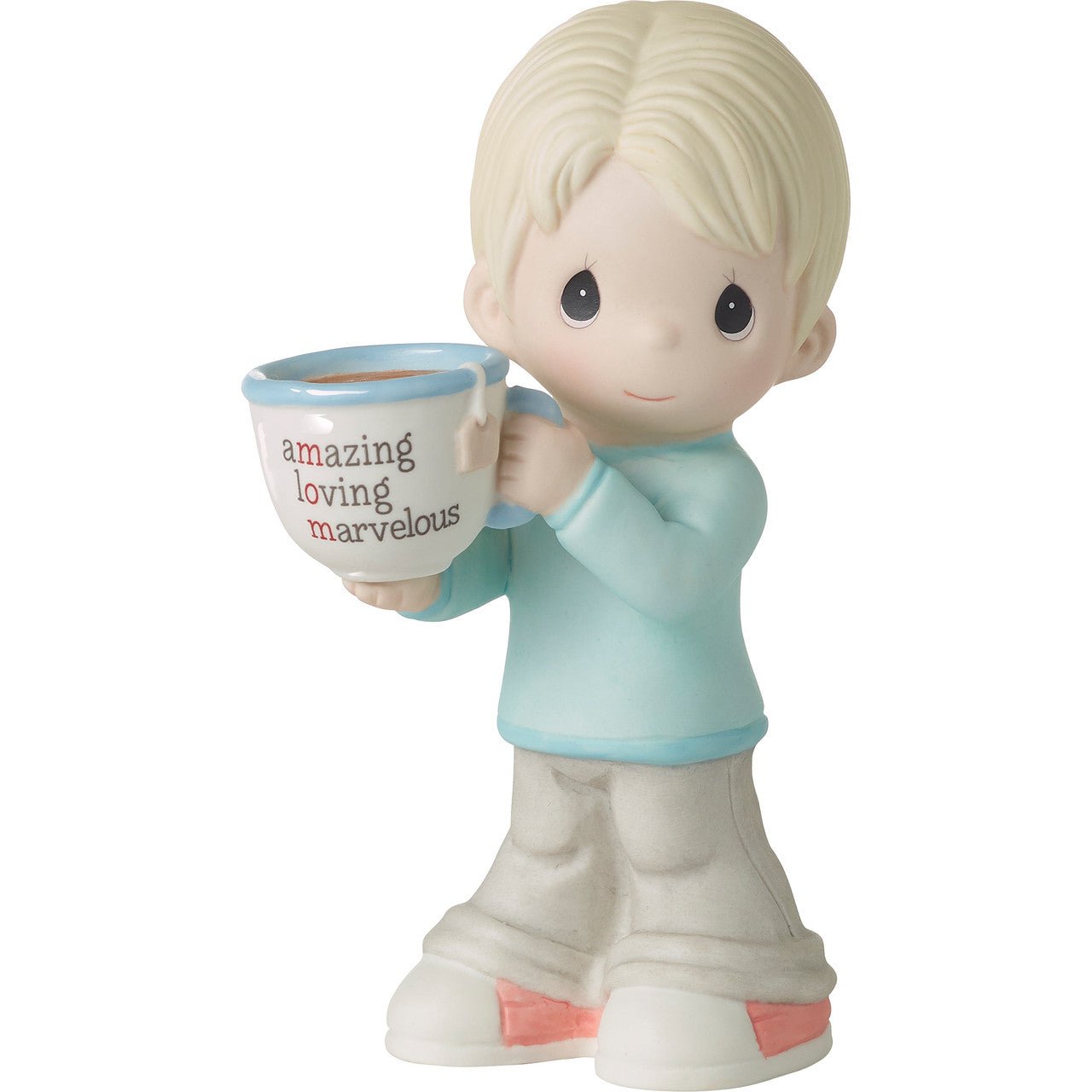 Mom, You’re Amazing Blond Boy Figurine