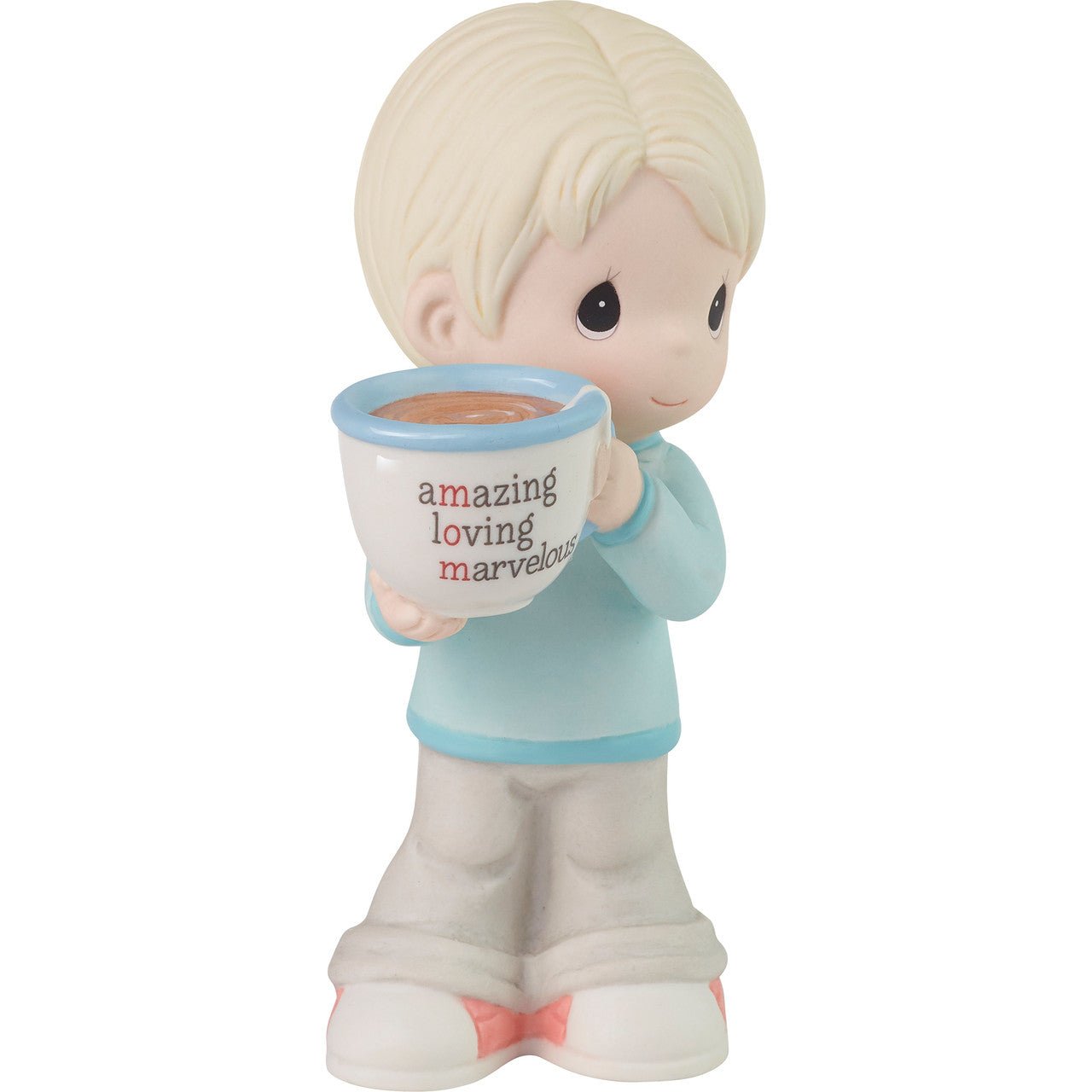 Mom, You’re Amazing Blond Boy Figurine