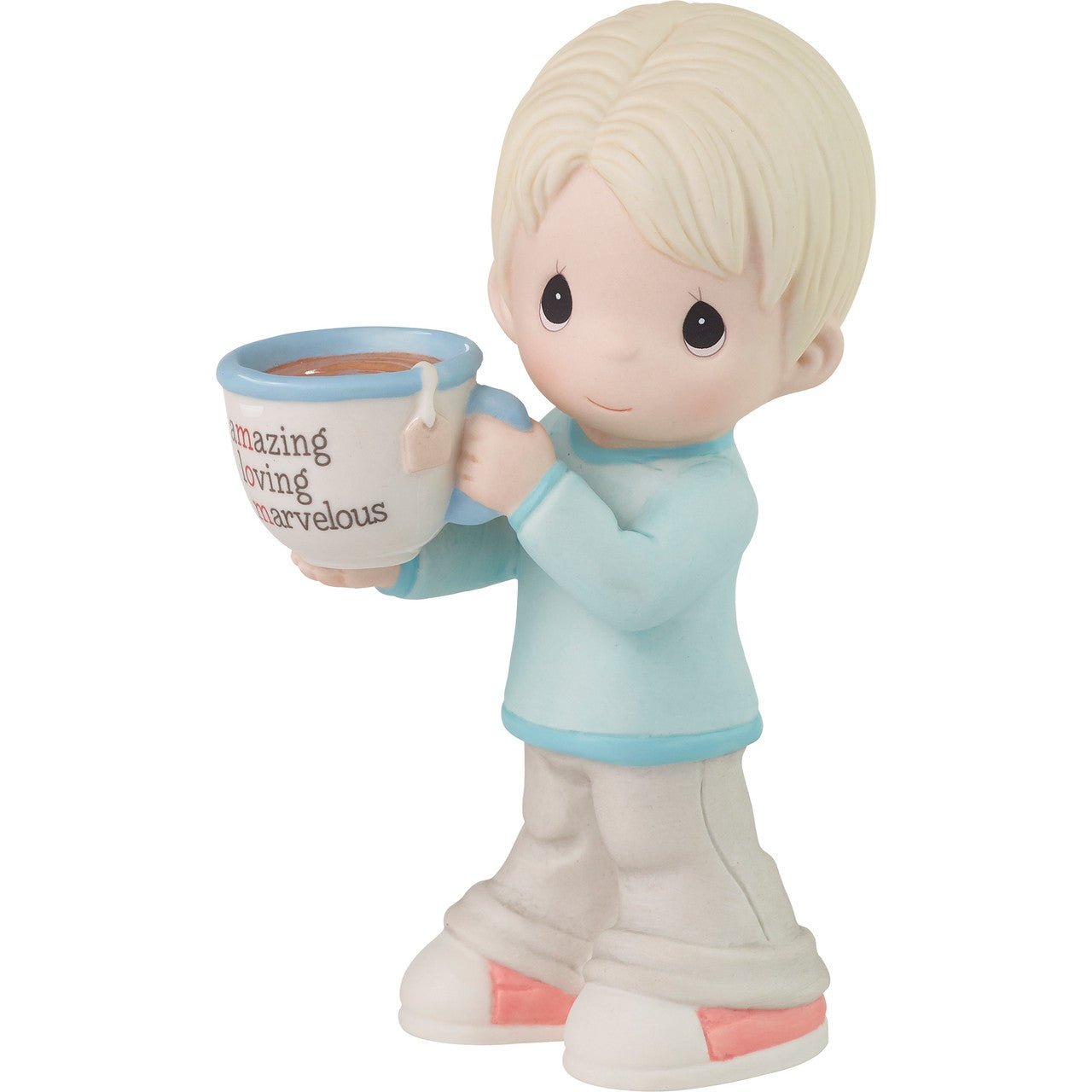 Mom, You’re Amazing Blond Boy Figurine