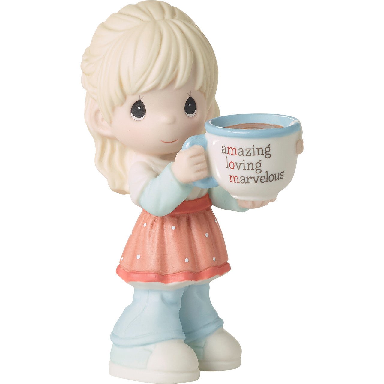 Mom, You’re Amazing Blonde Girl Figurine