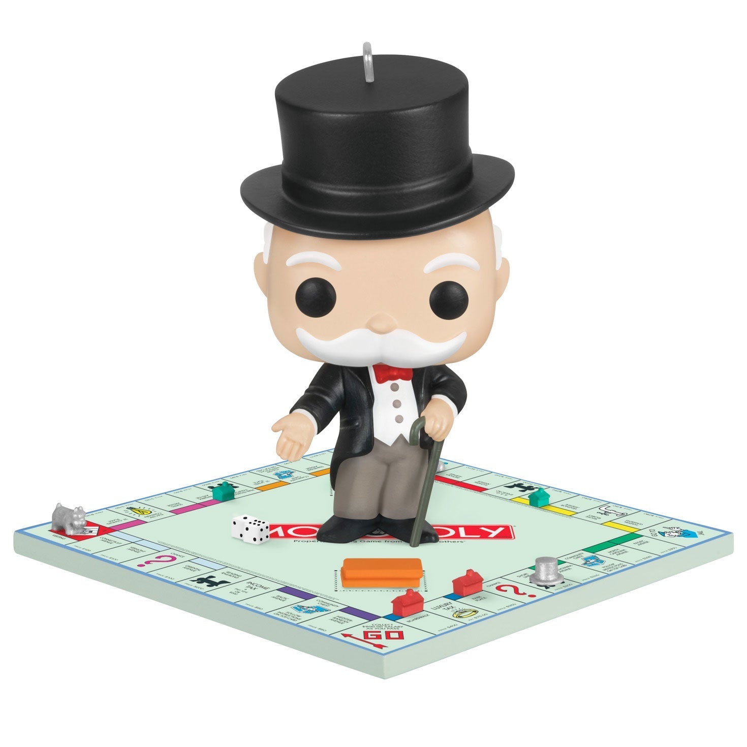 Monopoly Mr. Monopoly Funko POP! 2024 Keepsake Ornament