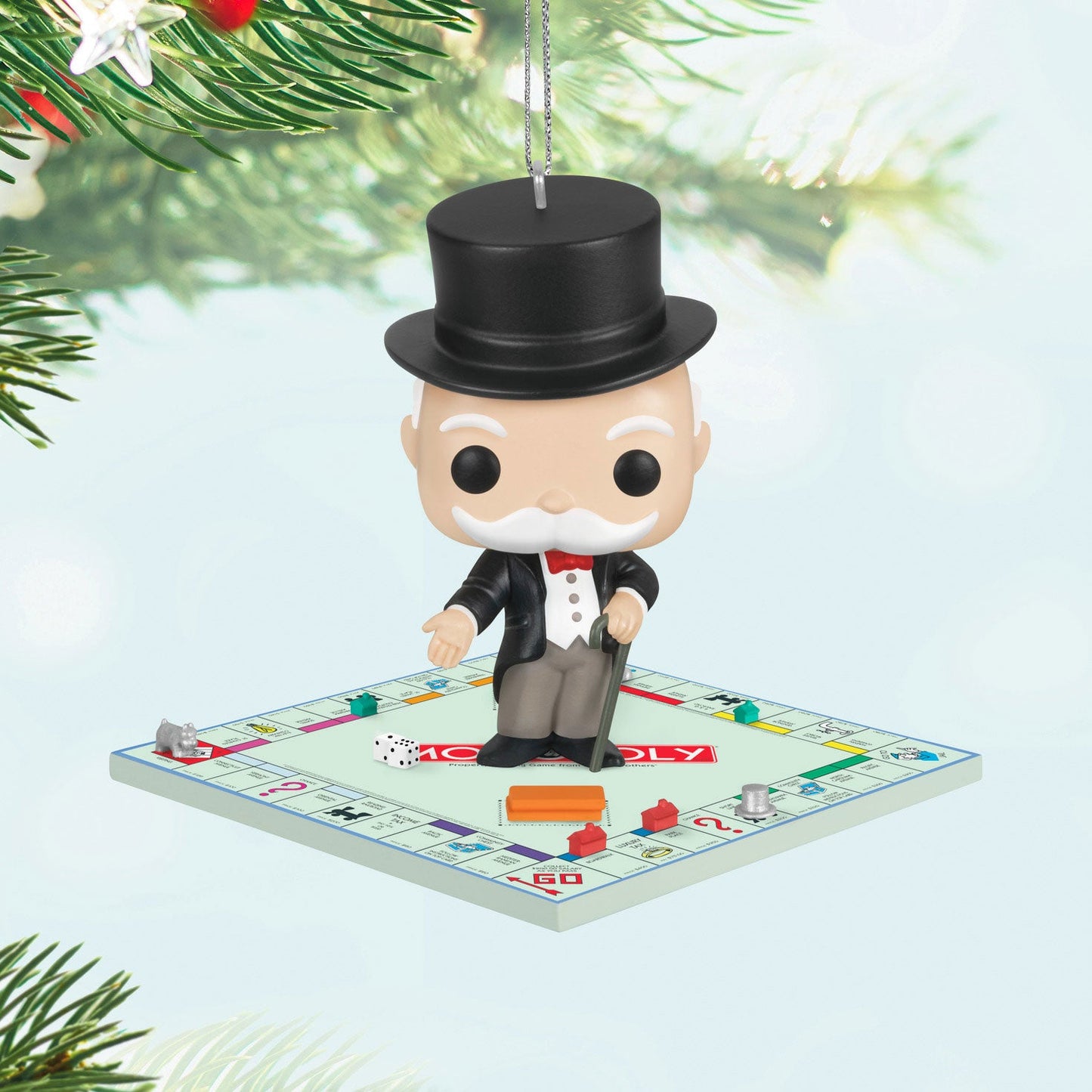 Monopoly Mr. Monopoly Funko POP! 2024 Keepsake Ornament