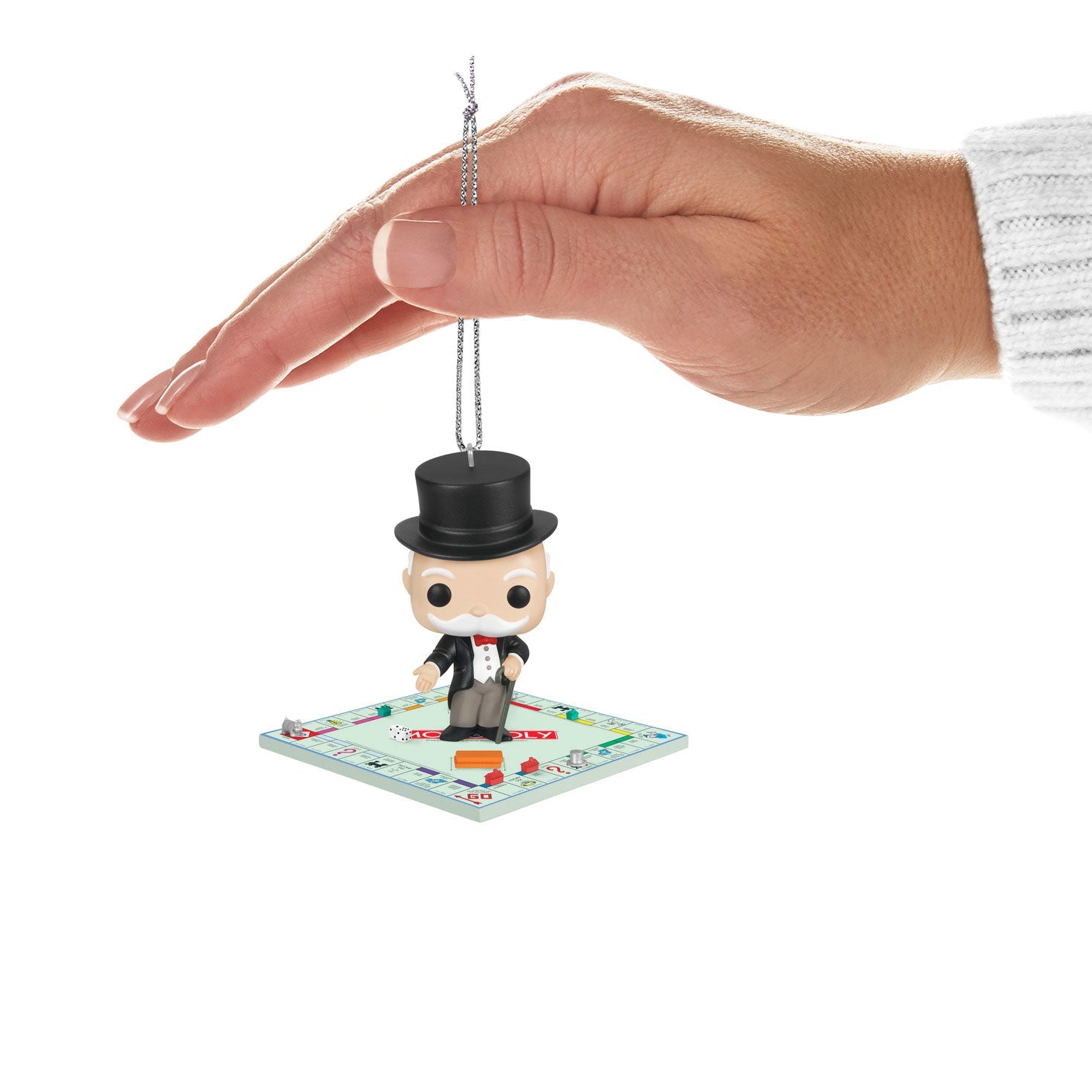 Monopoly Mr. Monopoly Funko POP! 2024 Keepsake Ornament