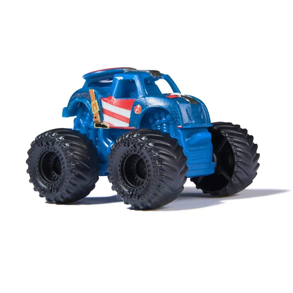 Monster Jam, Marvel Mini Monster Truck 3 - Pack 1:87 Scale