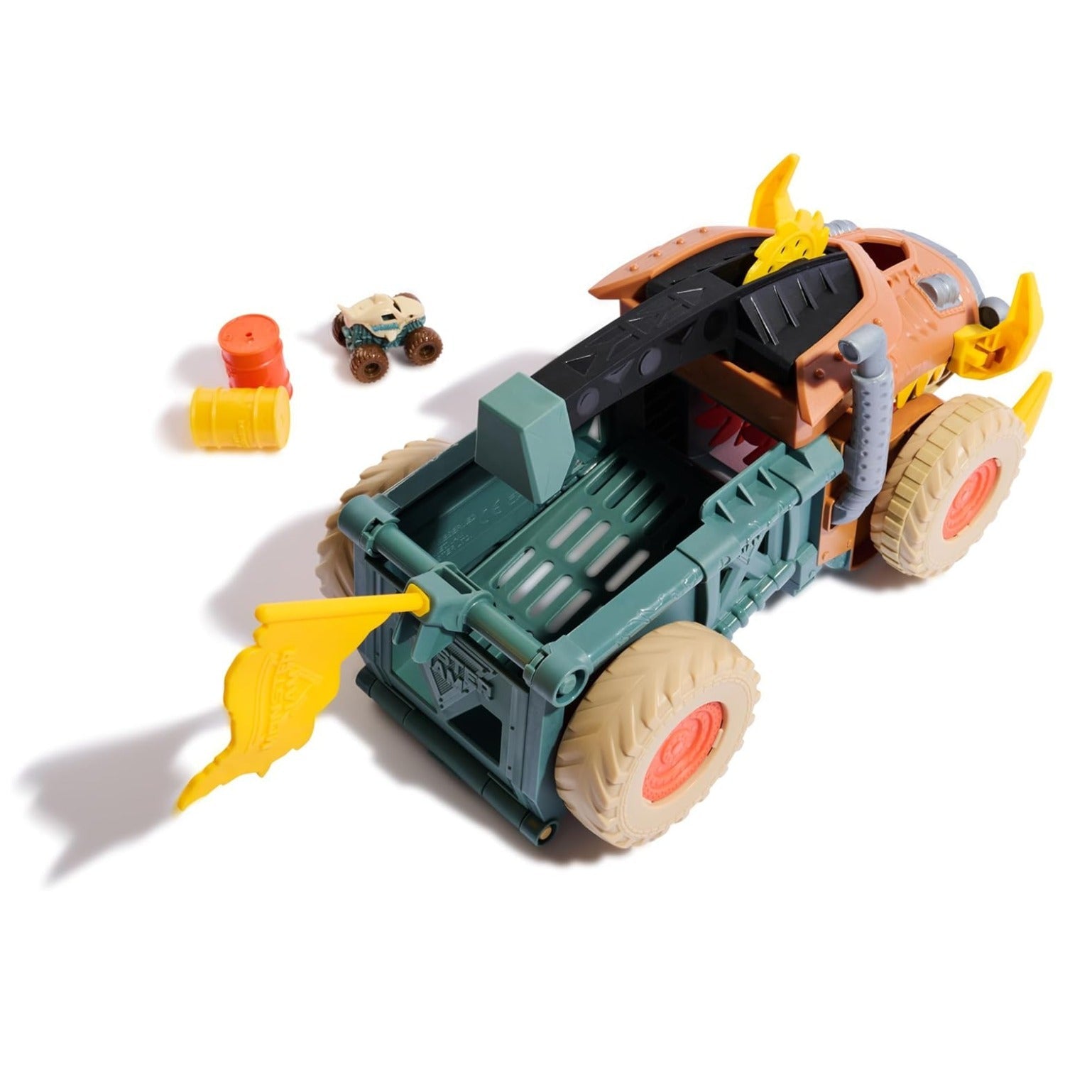 Monster Jam Mini Jam, Megalodon Mad Hog Chomper Playset