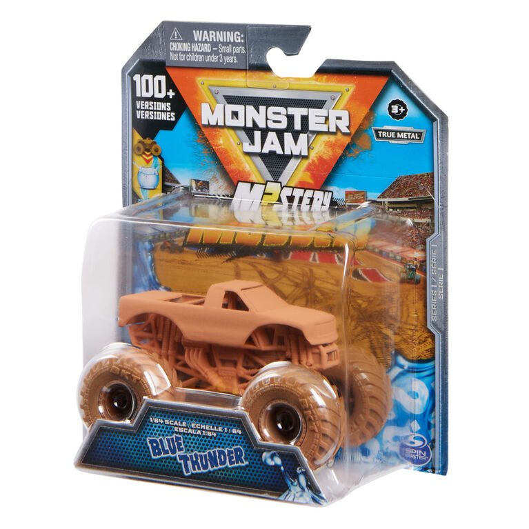 Monster Jam, Mystery Mudders, Monster Truck, 1:64 Scale (Random Style)