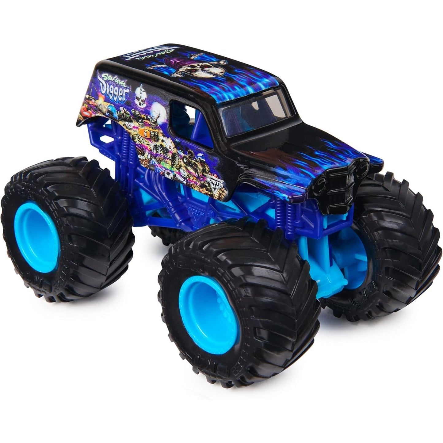 Monster Jam, Official Monster Truck, Die - Cast Vehicle, 1:64 Scale (Random Style)