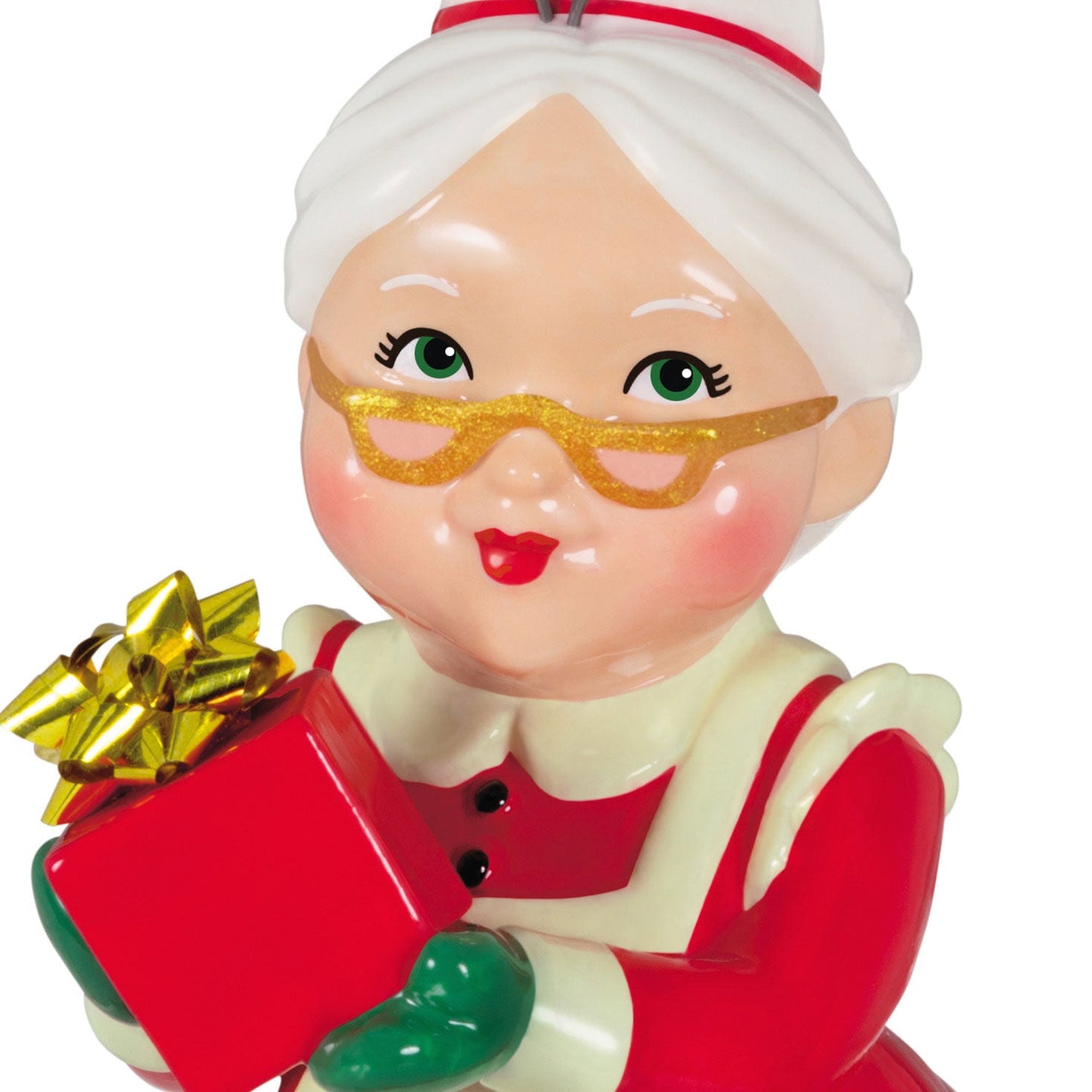 Mrs. Claus Porcelain 2024 Keepsake Ornament