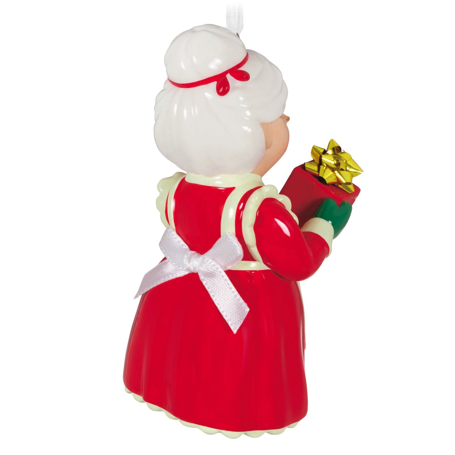 Mrs. Claus Porcelain 2024 Keepsake Ornament