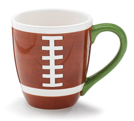 Mug Football Design Hand