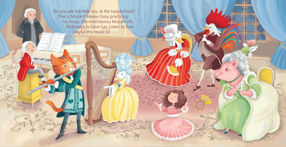 My First Mozart Interactive Musical Book