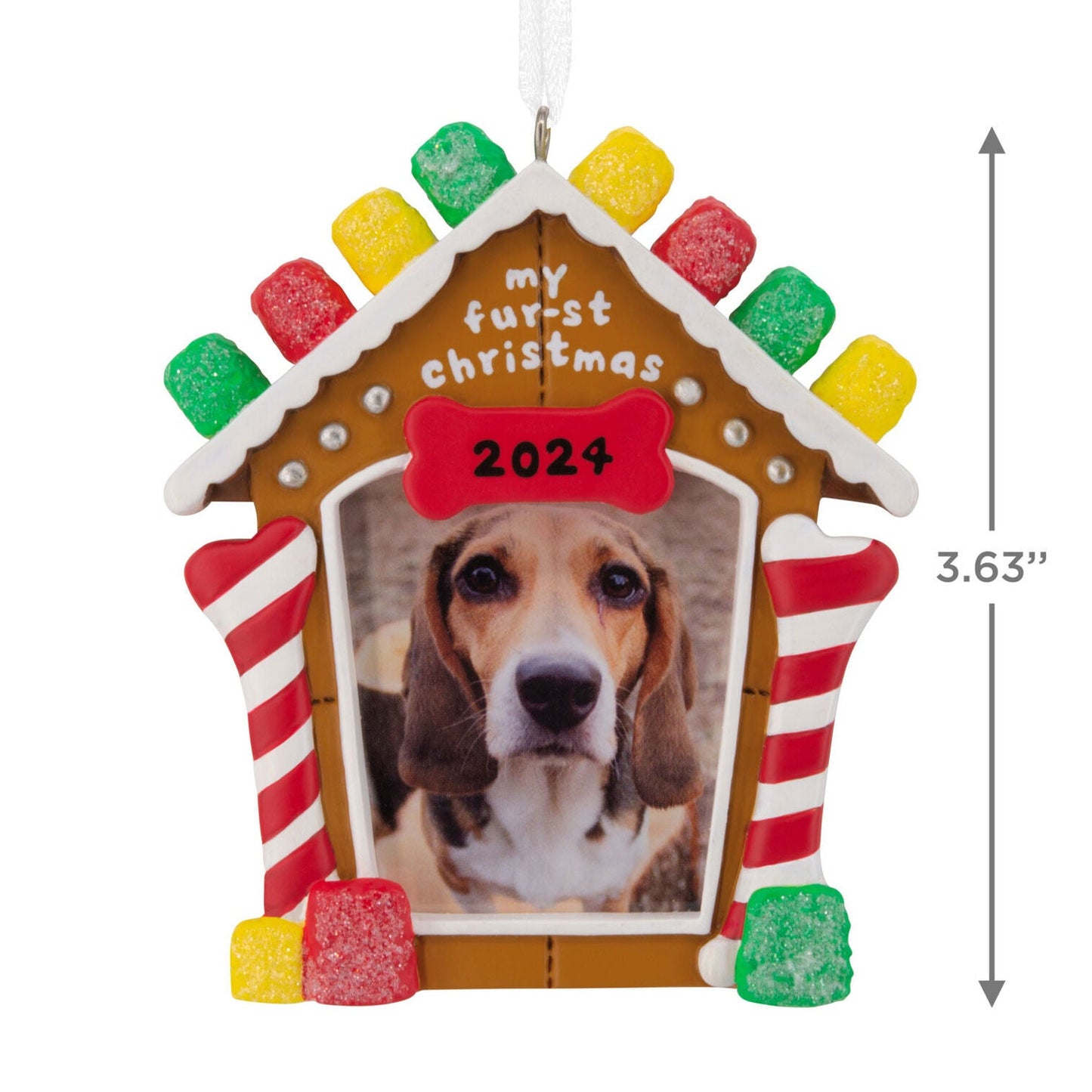 My Fur - st Christmas 2024 Photo Frame Hallmark Ornament