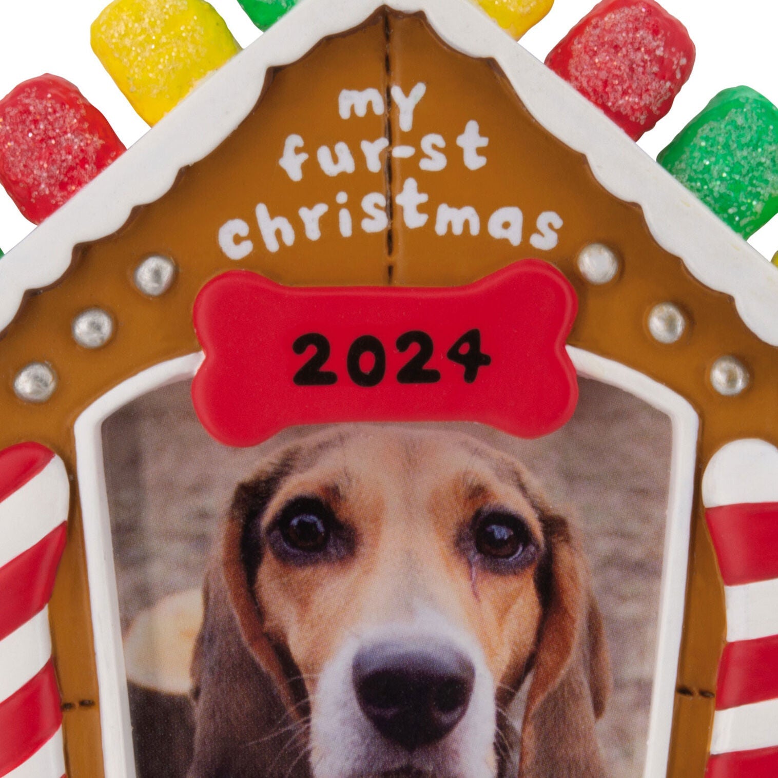 My Fur - st Christmas 2024 Photo Frame Hallmark Ornament