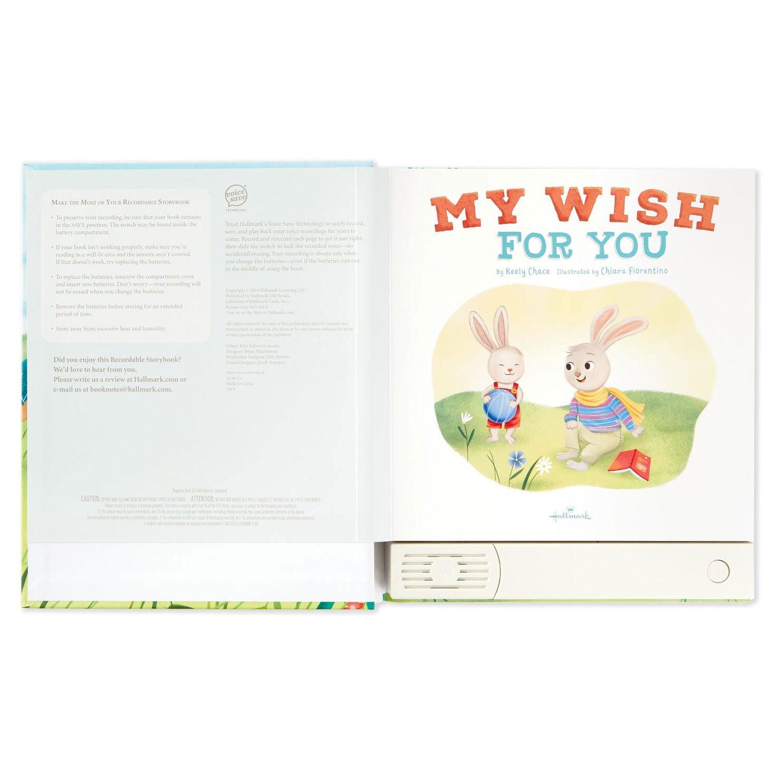 My Wish For You Recordable Storybook