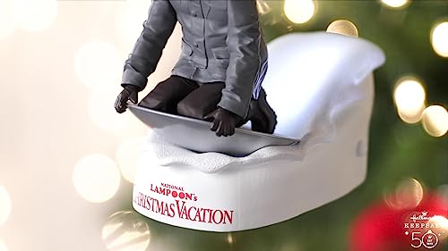 National Lampoons Christmas Vacation Dont Try This at Home, Kids!, 2023 Keepsake Ornament With Light and Sound