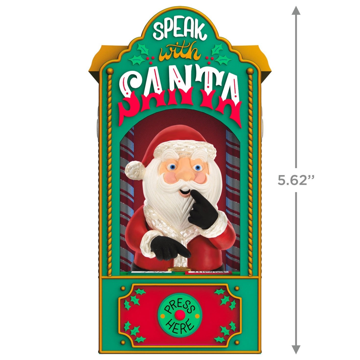 Naughty & Nice Arcade, 2023 Keepsake Ornament With Light and Sound