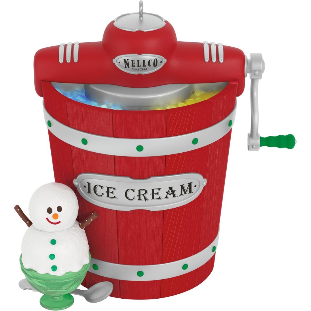Nellco Ice Cream Maker 2025 Keepsake Ornament