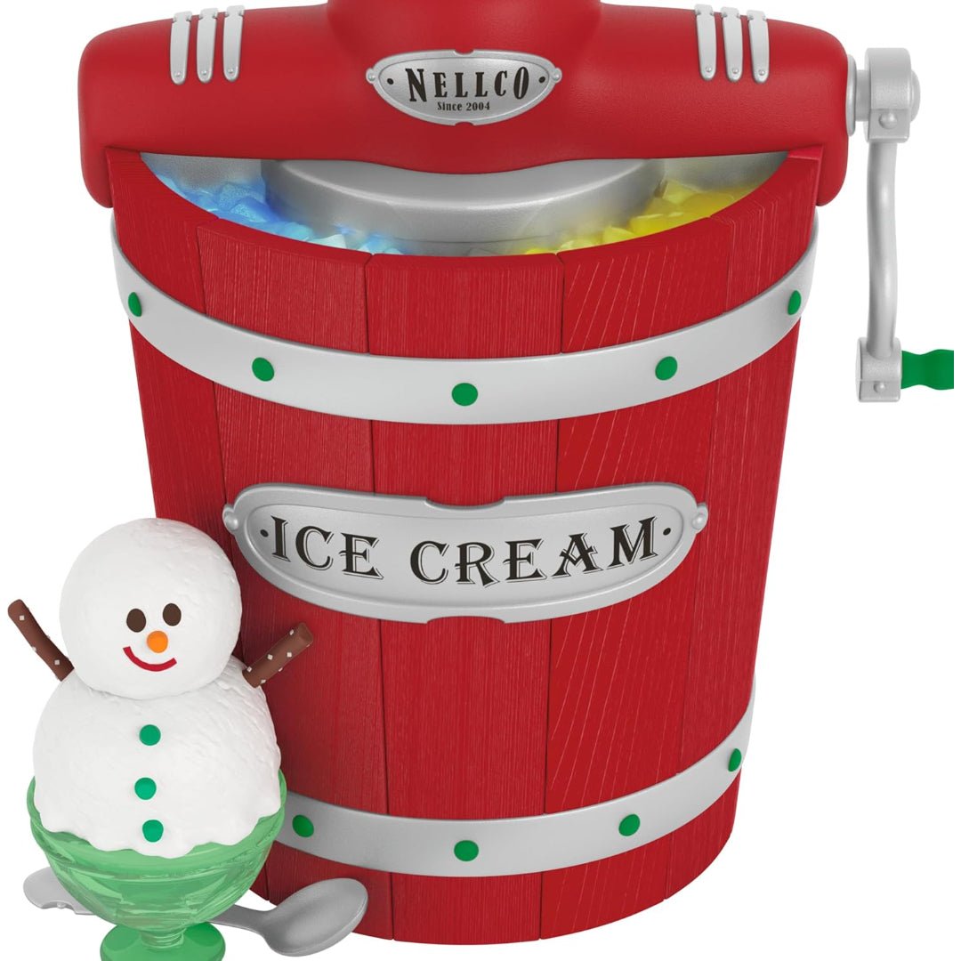 Nellco Ice Cream Maker 2025 Keepsake Ornament