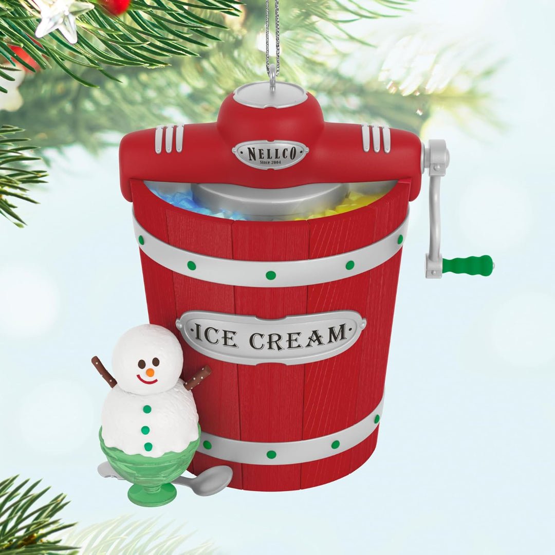 Nellco Ice Cream Maker 2025 Keepsake Ornament