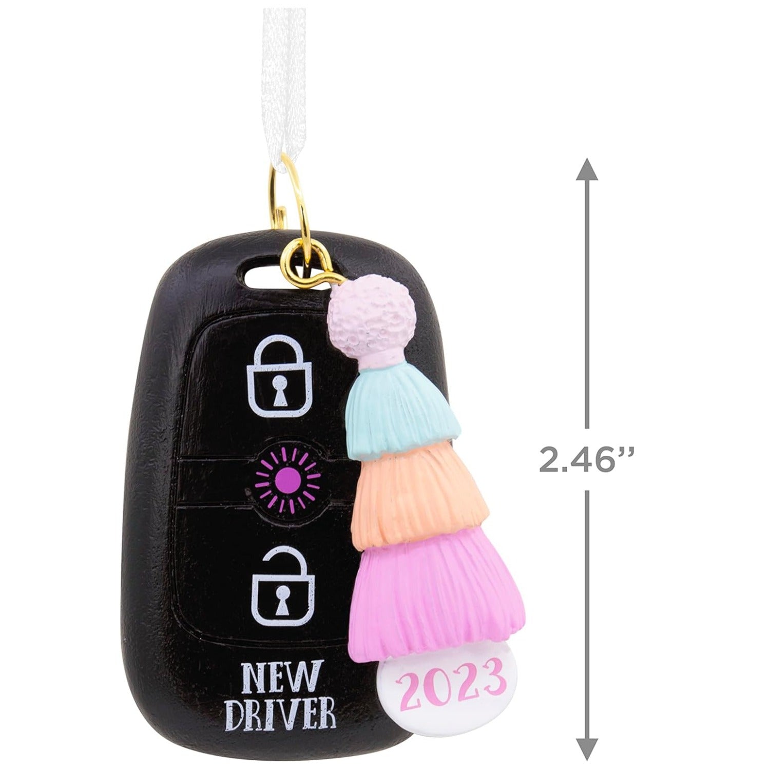 New Driver Pastel Keychain 2023 Ornament