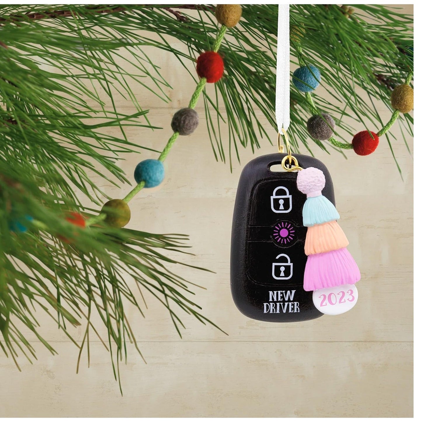 New Driver Pastel Keychain 2023 Ornament