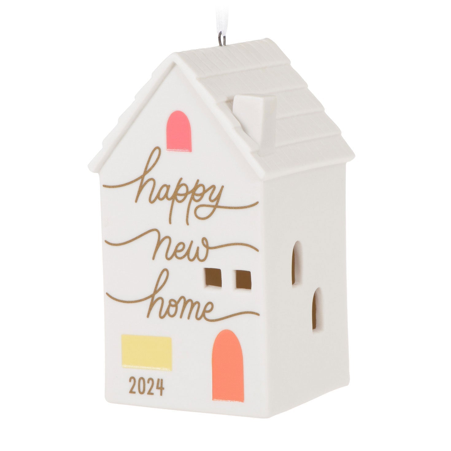 New Home 2024 Porcelain Keepsake Ornament