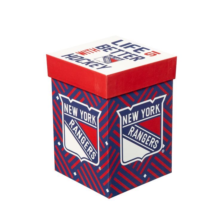 New York Rangers Glass Tankard Cup with Gift Box