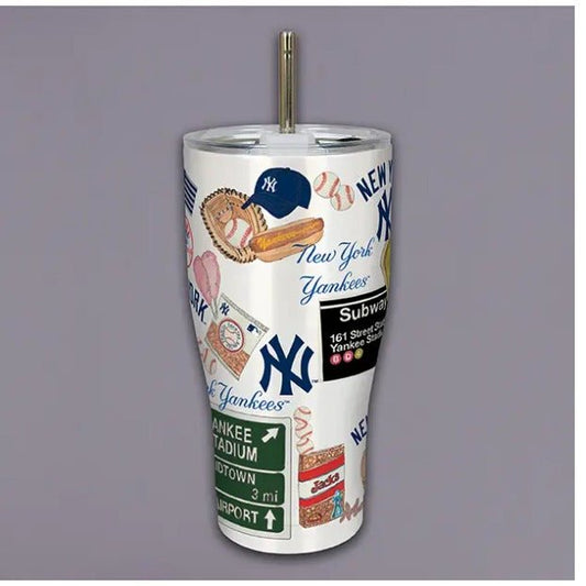 New York Yankees Stainless Steel Icon Tumbler