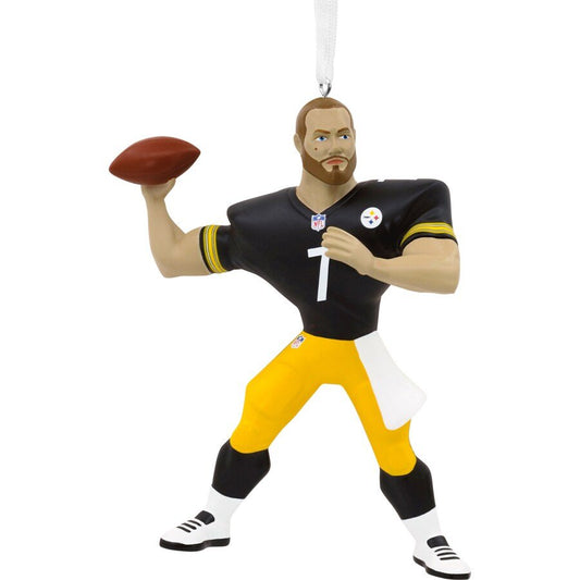 NFL Ben Roethlisberger Pittsburg Steelers Figural Ornament