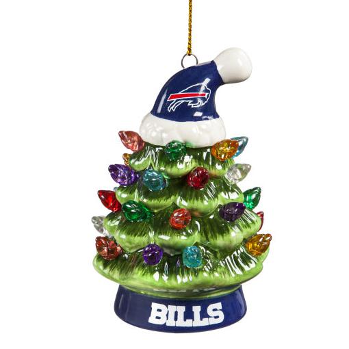 NFL Buffalo Bills Ceramic Christmas Tree Ornament