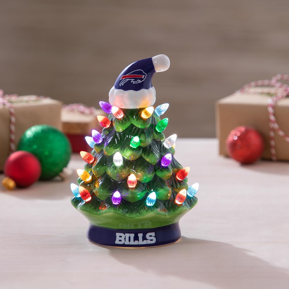 NFL Buffalo Bills Ceramic Christmas Tree Ornament