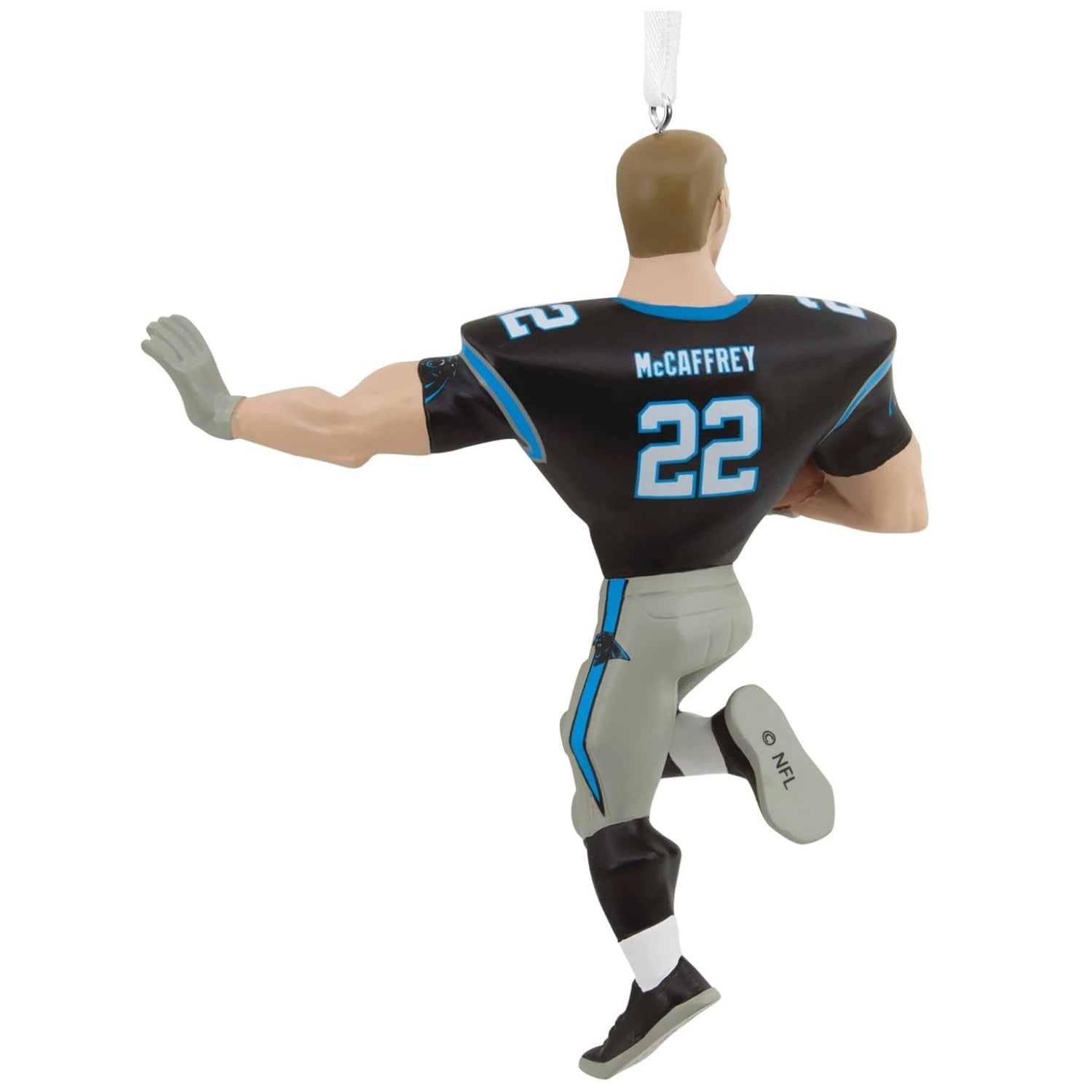 NFL Carolina Panthers Christian McCaffrey Ornament