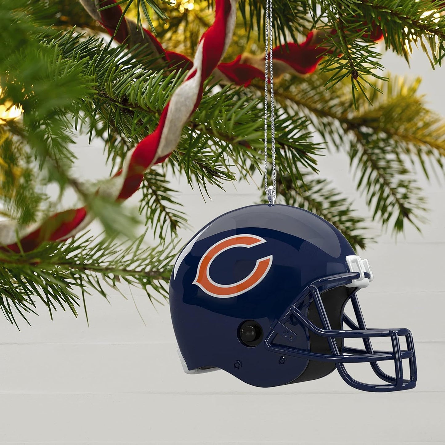 NFL Chicago Bears Helmet With Sound Keepsake Ornament