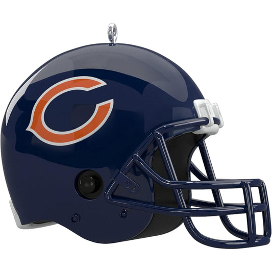 NFL Chicago Bears Helmet With Sound Keepsake Ornament