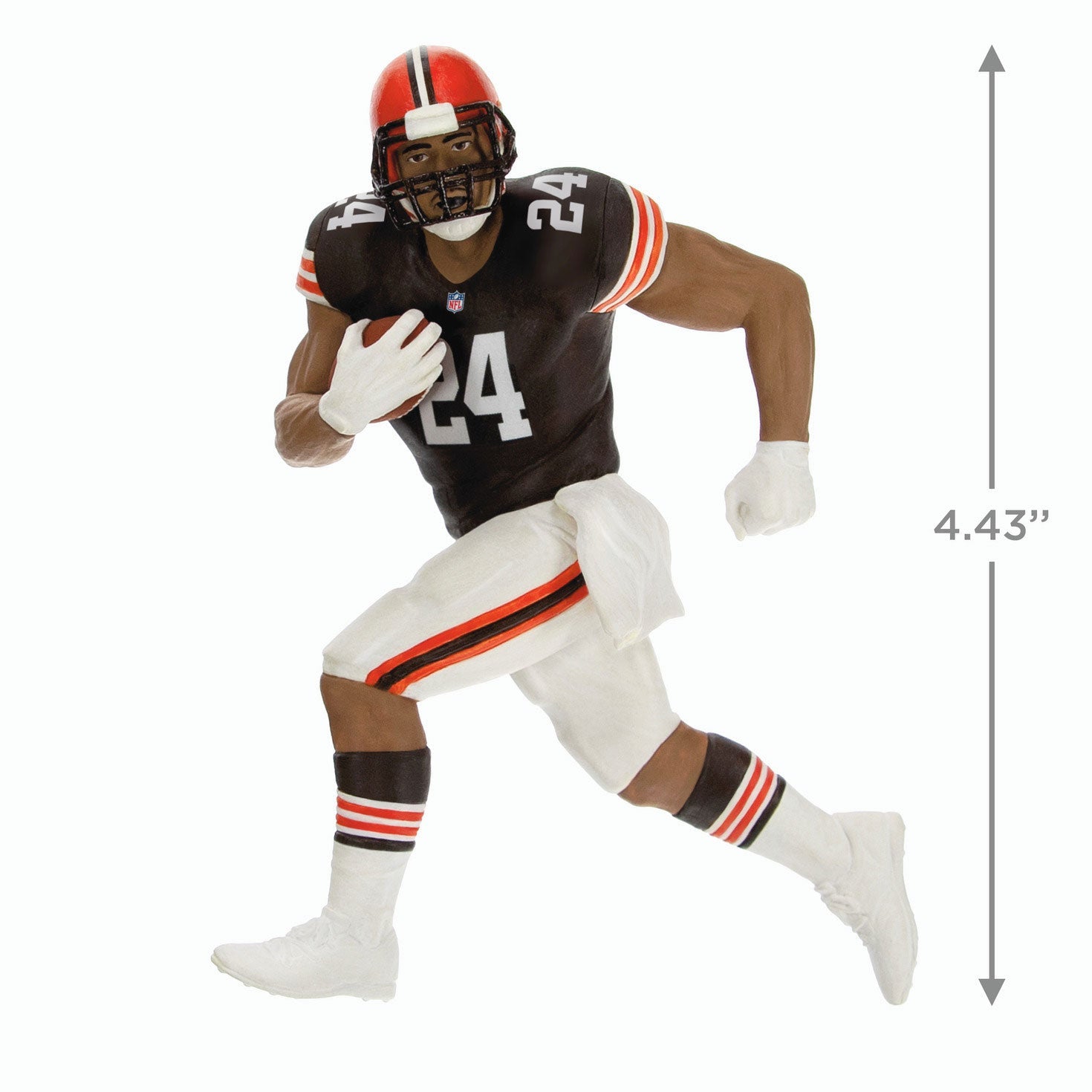 NFL Cleveland Browns Nick Chubb, 2023 Keepsake Ornament