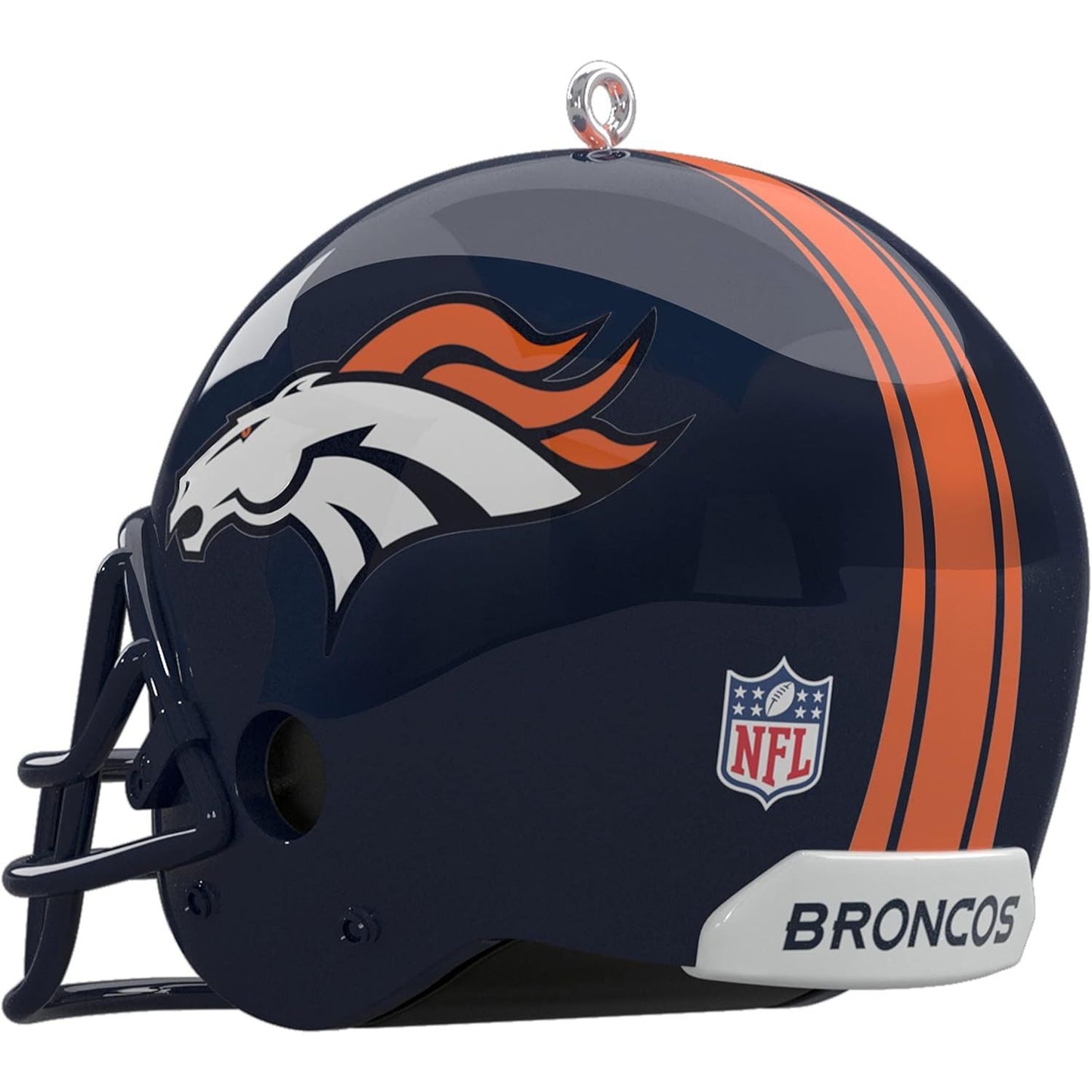 NFL Denver Broncos Helmet With Sound Keepsake Ornament