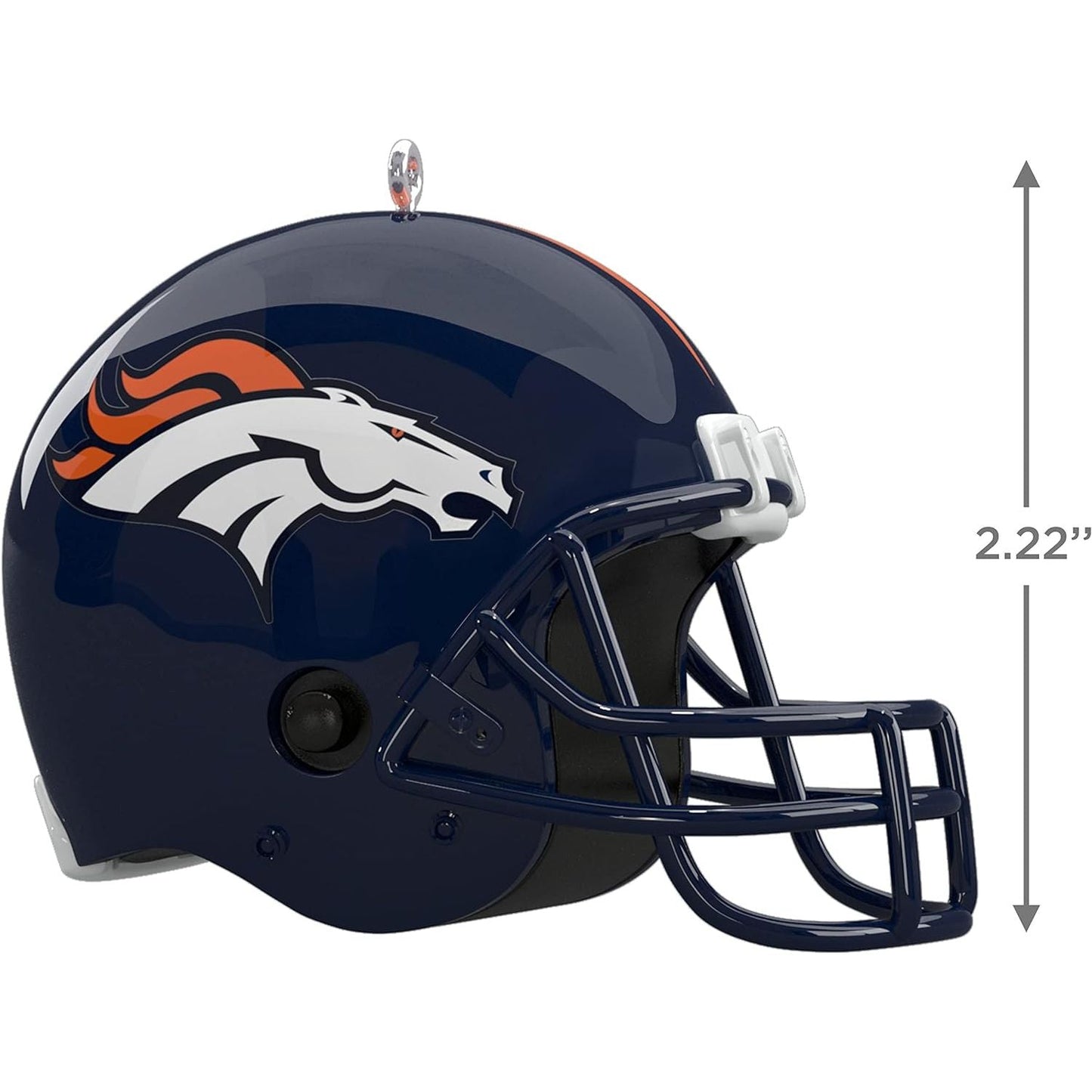 NFL Denver Broncos Helmet With Sound Keepsake Ornament