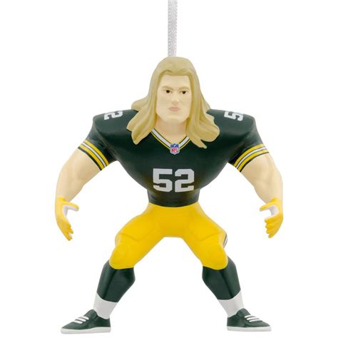 NFL Green Bay Packers Clay Matthews Ornament