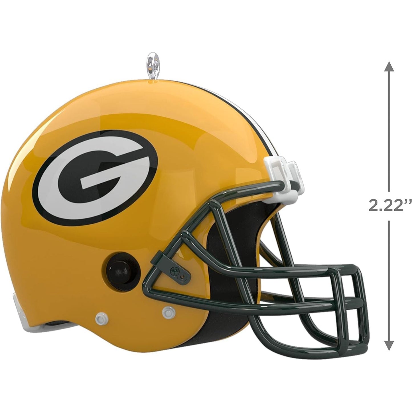 NFL Green Bay Packers Helmet With Sound Keepsake Ornament