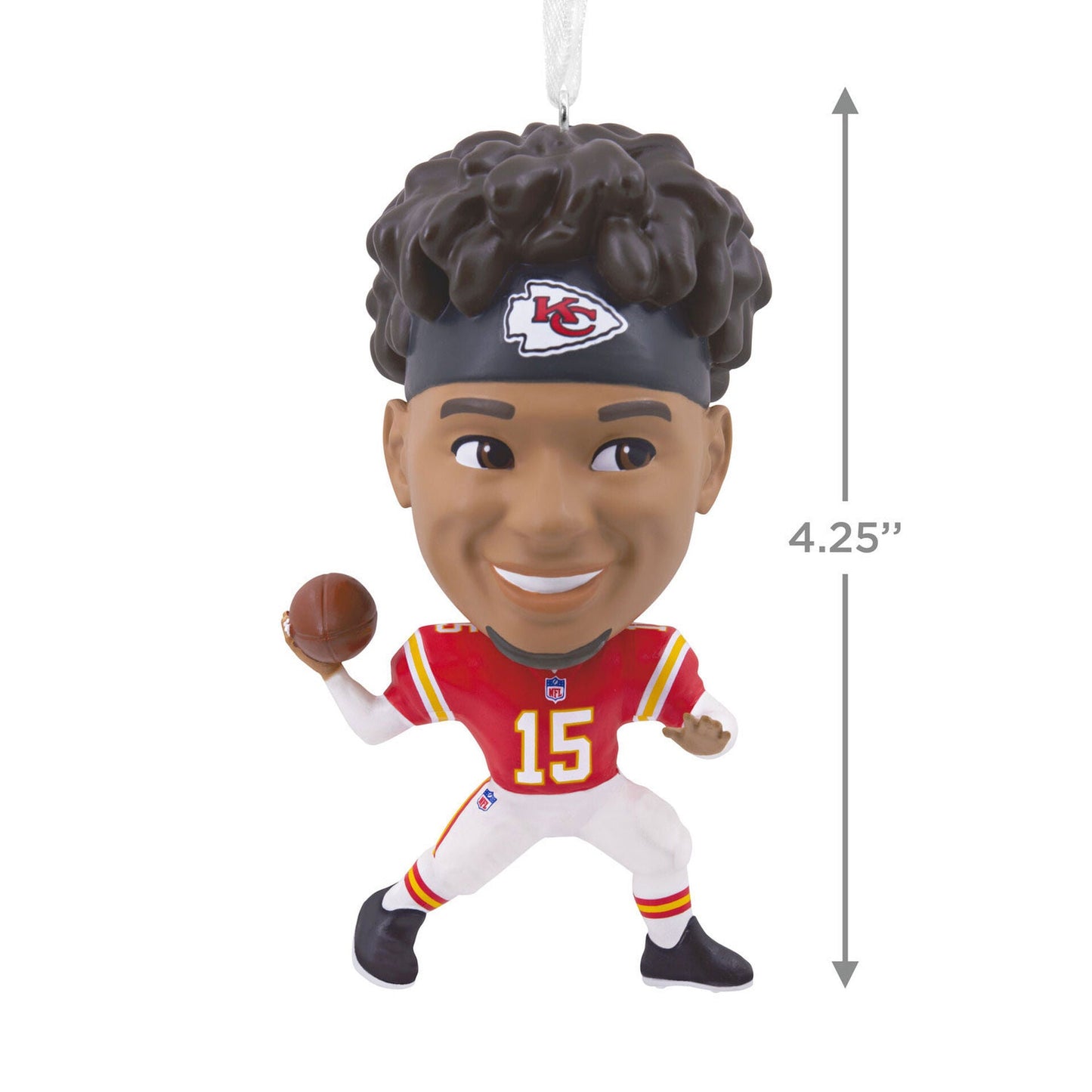 NFL Kansas City Chiefs Patrick Mahomes II Bouncing Buddy Hallmark Ornament