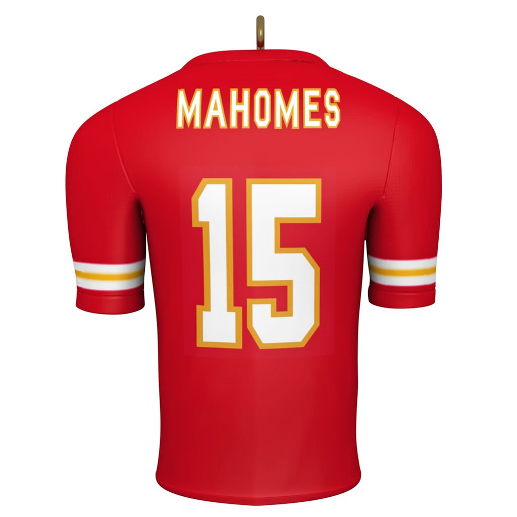 NFL Kansas City Chiefs Patrick Mahomes II Jersey Keepsake Ornament