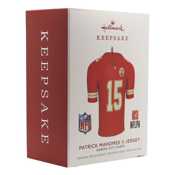 NFL Kansas City Chiefs Patrick Mahomes II Jersey Keepsake Ornament