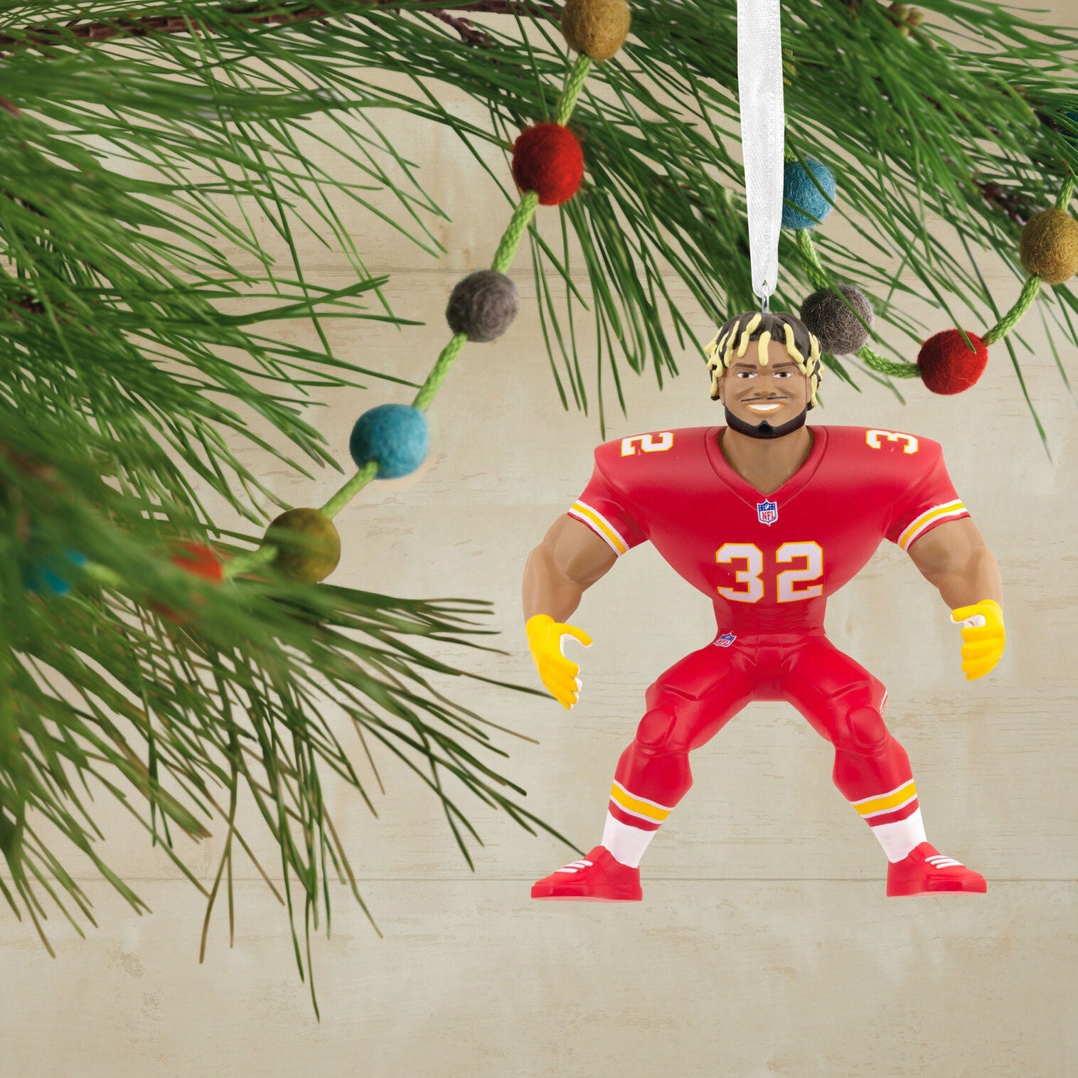 NFL Kansas City Chiefs Tyrann Mathieu Ornament