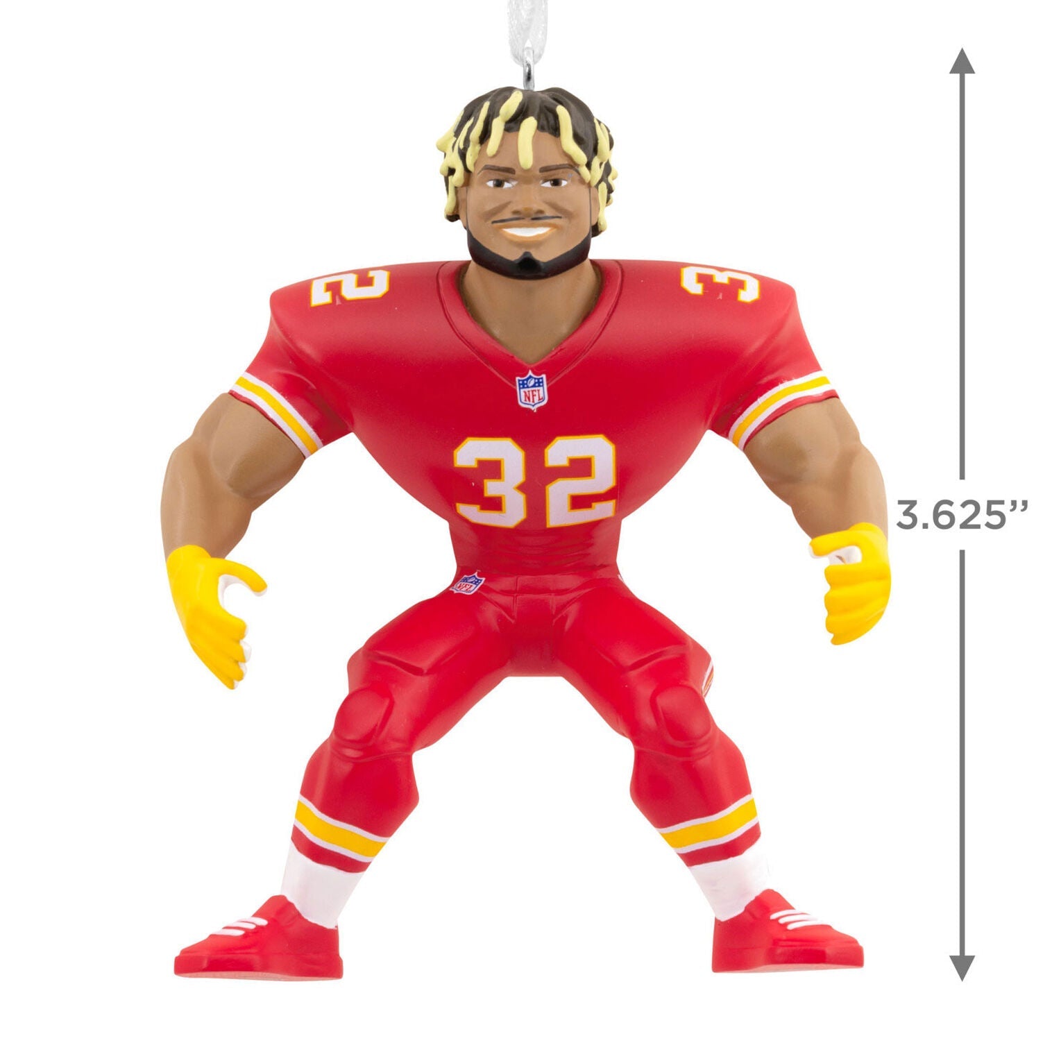 NFL Kansas City Chiefs Tyrann Mathieu Ornament