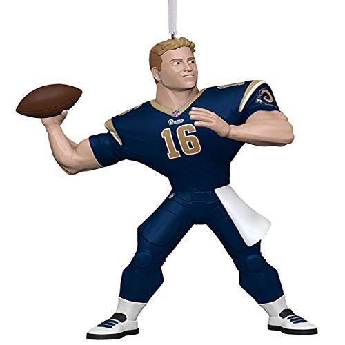 NFL LA Rams Jared Goff Ornament