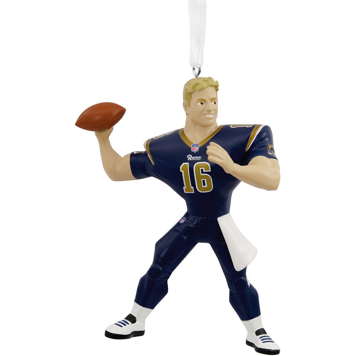 NFL LA Rams Jared Goff Ornament