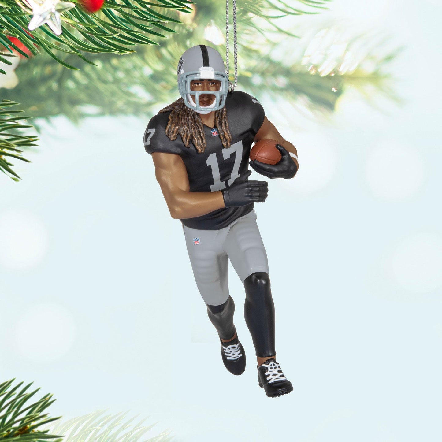 NFL Las Vegas Raiders Davante Adams 2024 Keepsake Ornament